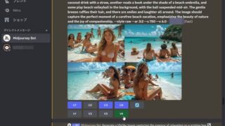 画像生成AI「Midjourney」のV6を使ってみた、英語であれば文字表示も可能に