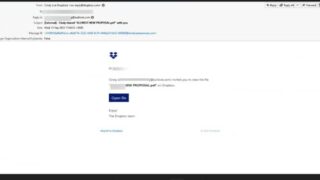 これは騙される！　企業をターゲットにしたDropbox詐欺に要注意（掲載時タイトル: これはだまされる？　「Dropbox」を悪用したビジネスメール詐欺の手口が巧妙）
