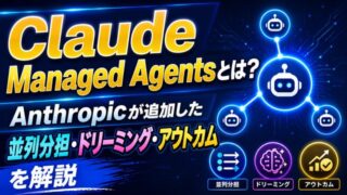 Claude Managed Agentsとは?Anthropicが追加した並列分担・ドリーミング・アウトカムを解説