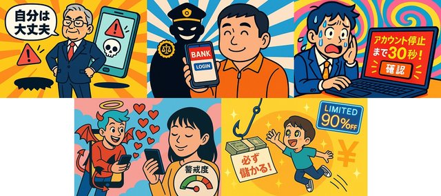 ネット詐欺に引っかかりやすい人 5つのタイプ～まずは自分の“油断ポイント”を知ろう