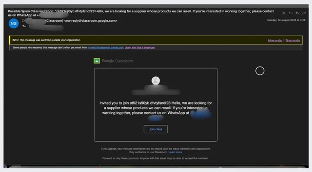 Googleの信頼を逆手に取るワナ。セキュリティを突破する「偽の授業招待」に警戒を