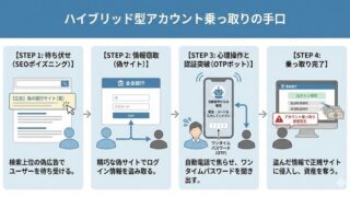 知らないと騙される!? 巧妙化したアカウント乗っ取り詐欺、“ハイブリッド型”の手口とは