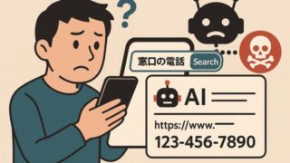 AI検索が「公式窓口」を偽造する時代へ。「LLM電話番号汚染」が生む、新しい詐欺の入り口