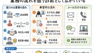 企業も「振り込め詐欺」に狙われている! 業務フローの隙を突いたり、社内外の信頼関係を悪用したりする手口を知っておこう