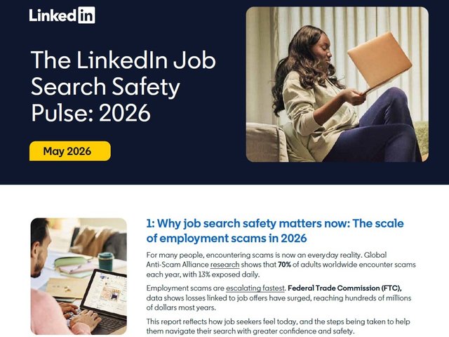 求人詐欺は「最初のメッセージ」からすでに始まっている！ LinkedInの調査が示す、求職活動で注意すべきポイント