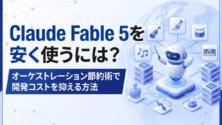 Claude Fable 5を安く使うには?オーケストレーション節約術で開発コストを抑える方法