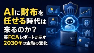 AIに財布を任せる時代は来るのか?英FCAレポートが示す2030年の金融の変化