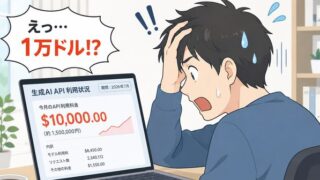 学生や個人開発者が狙われる!生成AIの「APIキー」不正利用の実態と対策