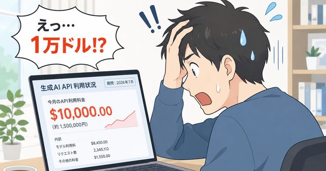 学生や個人開発者が狙われる！生成AIの「APIキー」不正利用の実態と対策
