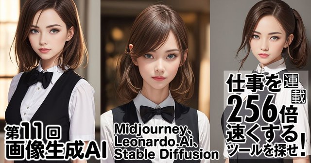 仕事に必要なビジュアルをさくっと作れる画像生成AI活用術