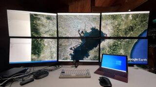 秘密基地感があると仕事が捗るので27型ディスプレーを6枚並べた結果!