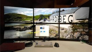 デスクトップに表示されている背景をお気に入りの画像に変更する方法
