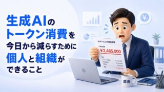 生成AIのトークン消費を今日から減らすために個人と組織ができること